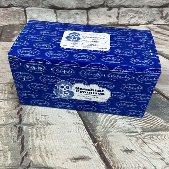 Sonshine Promise Bird Plaque A Happy Heart Is Good Medicine Gretchen Clasby 1998 - Picture 7 of 13